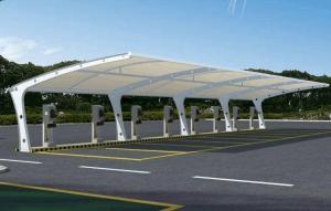 海伦市膜结构停车棚