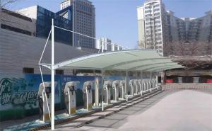 海伦市膜结构停车棚