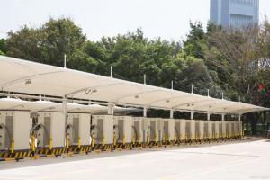 海伦市膜结构停车棚